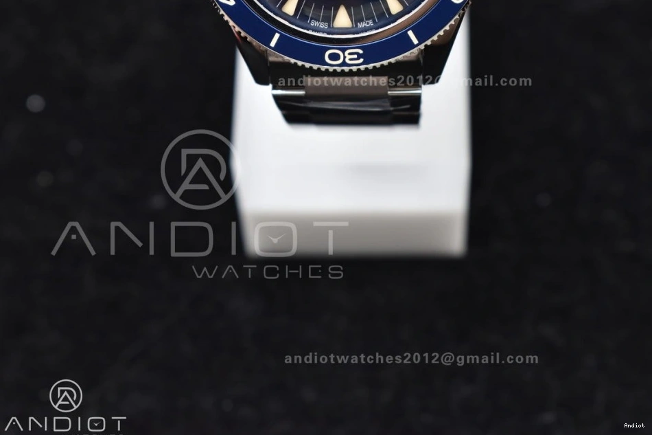 Edition SS Bracelet Dial 1:1 Best 300 Clone Seamaster On Super Blue A8912 Heritage VSF 0101